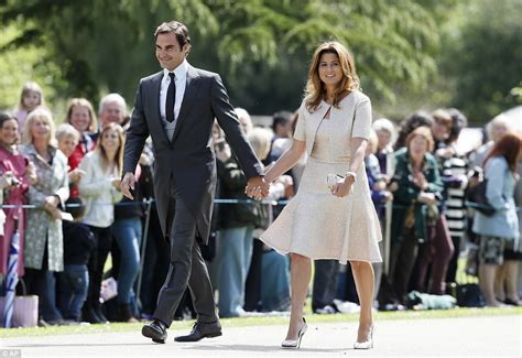 He marries girlfriend mirka in a small ceremony in his hometown of basel. Pippa Middleton wedding: Roger Federer looks dapper ...