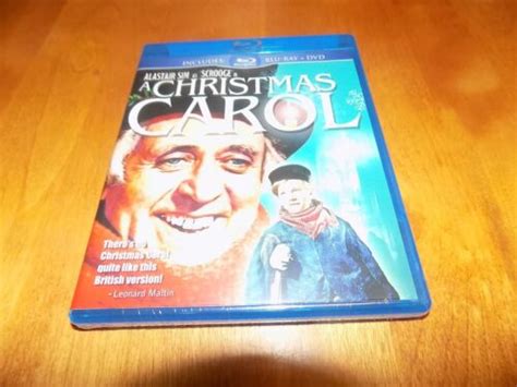 A Christmas Carol Holiday Classic Alastair Sim Scrooge Blu Ray Dvd