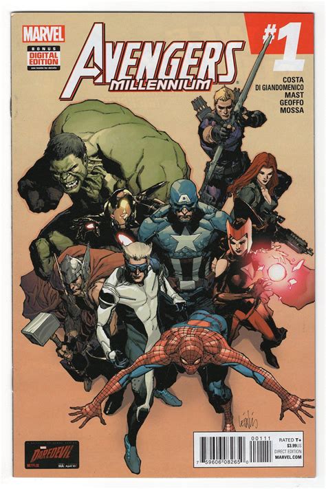 Avengers Millennium 1 Regular Leinil Francis Yu Cover 2015