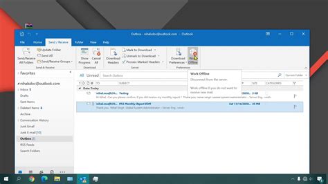 How To Delete Emails Stuck In Outlook 2016 Outbox Schoolkurt