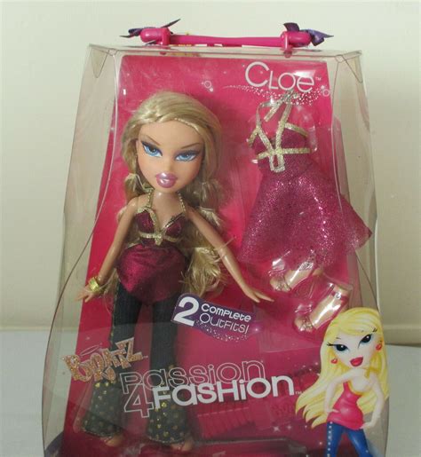 Bratz Doll Cloe Passion 4 Fashion 2 Complete Outfits New In Box Mint Ebay