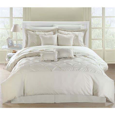 Home mattresses bedding & linens comforter sets. Chic Home Veronica 8-Piece Embroidered Comforter Set ...