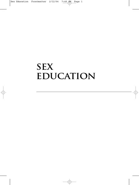 sex education viewpoints pdf sex education sexual intercourse