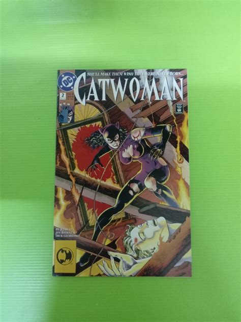 Catwoman 2 Jim Balent Cover Art Dc Comics Hobbies And Toys Books