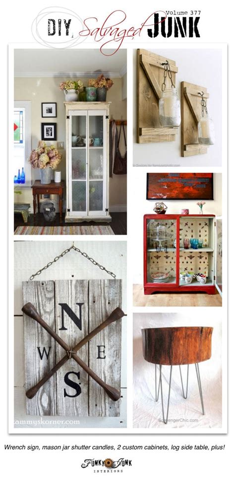 Diy Salvaged Junk Projects 377funky Junk Interiors