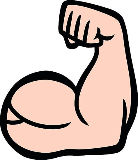 Cartoon Muscle Arms Clip Art Vector Images And Illustrations Istock