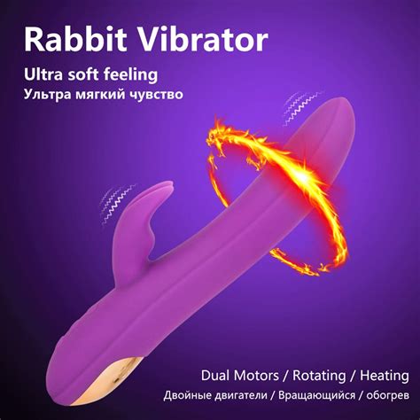 Convenient Pockets Sex Travel Erotic Rotating Vibrator Heating Rabbit Vibrator 7