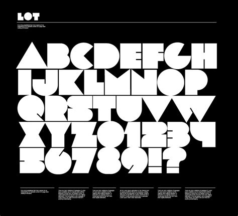 Lot Free Font Is Applicable For Any Type Of Graphic Design Web Print