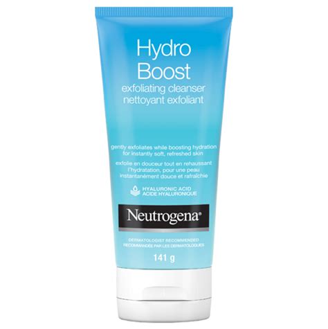 I recently tried the neutrogena hydro boost gel cream. Hydro Boost Exfoliating Cleanser | NEUTROGENA®