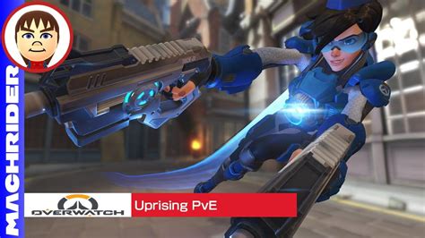 Overwatch Uprising Uprising Pve Gameplay Youtube