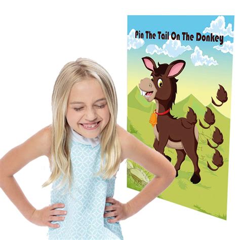 Buy Cqi Pin The Tail On The Donkey Games Party Supplies Kids Carniva