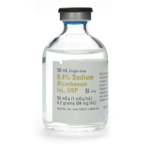 Sodium Bicarbonate 84 Mcguff Medical Products