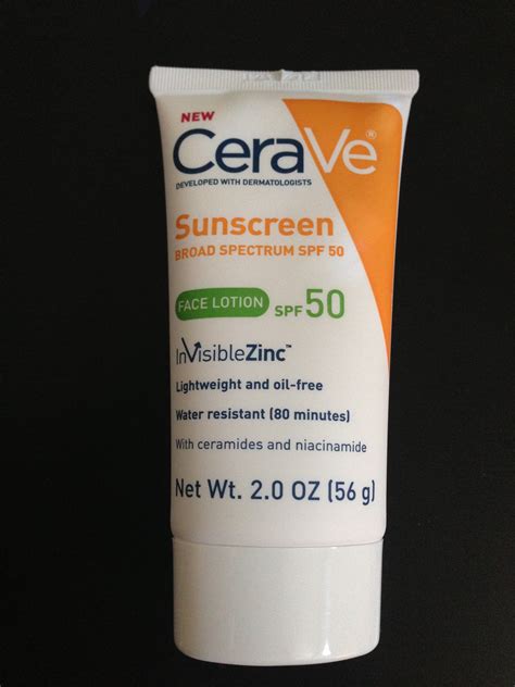Cerave Sunscreen Face Lotion Spf 50 Reviews In Sun Protection
