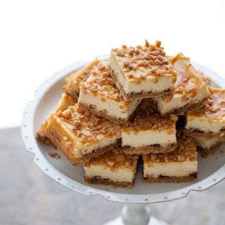 Layer into the bottom of the crust. Caramel Toffee Cheesecake Bars PRINT Recipe - (4.4/5)