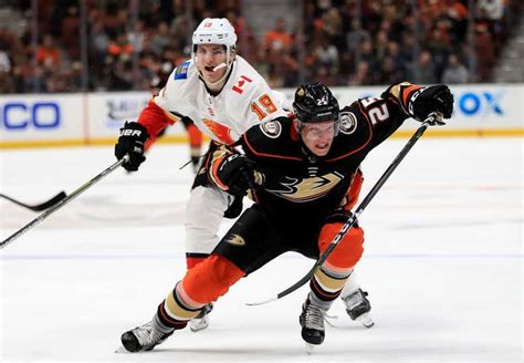 This site and the products offered are for entertainment purposes only, and there is no gambling offered on this site. Ondrej Kase #25 of the Anaheim Ducks skates past Matthew Tkachuk #19 of the Calgary Flames ...