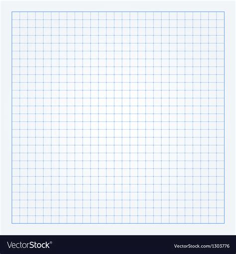 Graph Paper Background Royalty Free Vector Image