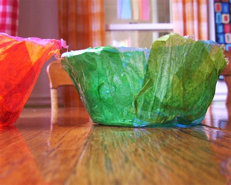 Saras Art House Tissue Paper Bowls