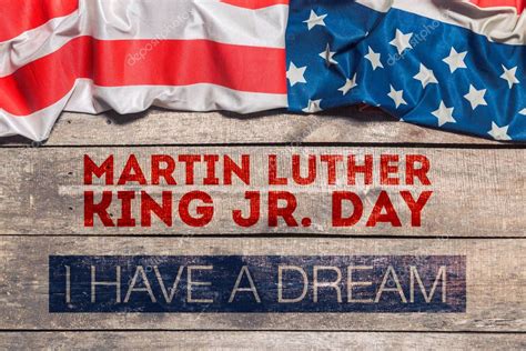 Happy Martin Luther King Day Greeting Card — Stock Photo © Fotofabrika