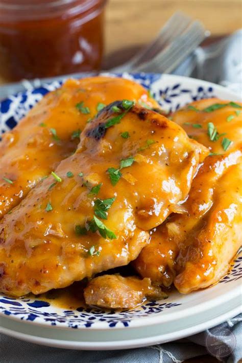 Bake, rotating the pan halfway through, until the chicken is just cooked through, about 25 minutes. 10 Best Baked Apricot Chicken Breasts Recipes