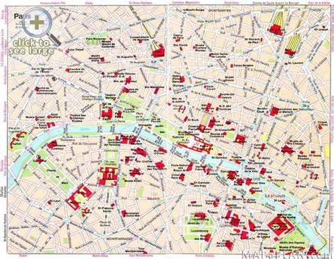 Paris Maps Top Tourist Attractions Free Printable Paris Tourist