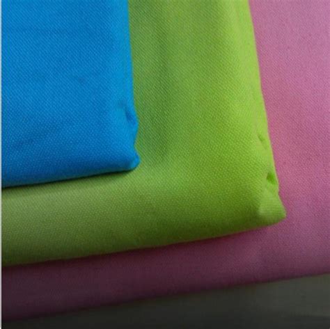 Heavy Thick Canvas Fabric 100 Cotton Canvas Twill Fabric For Hotel