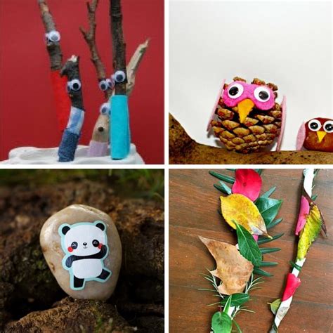 20 Nature Crafts For Kids Mama Instincts
