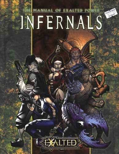 Exalted 2e Infernals 80105 Rpg Tabletop Games White Wolf The