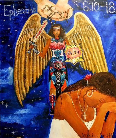 The Full Armor Of God Painting By Jessica Mincy