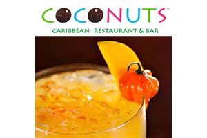 Some of the features may not work in your country. Coconuts Caribbean Restaurant E-Gift Cards