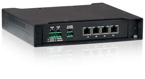 Unmanaged 4 Port Fiber Optic Ethernet Switch Tc3705 Tc Communications