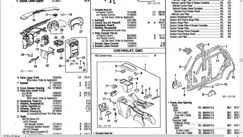 Chevy Trailblazer Parts Manual Catalog Download 2002 2006 Pdf