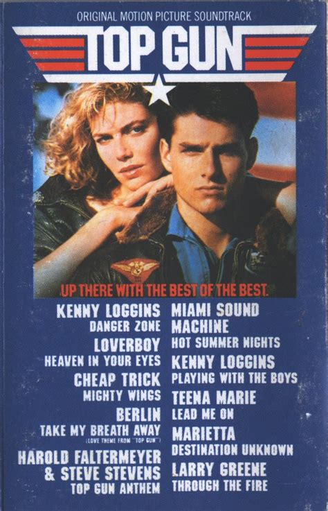 Top Gun Original Motion Picture Soundtrack De Various 1986 K7 Cbs