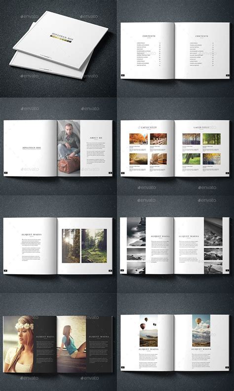 Best 3 Photography Portfolio Brochure Design Template Graphicbattle