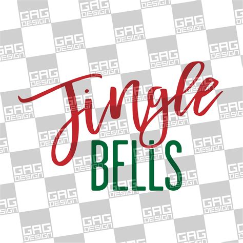 Jingle Bells Svg Etsy