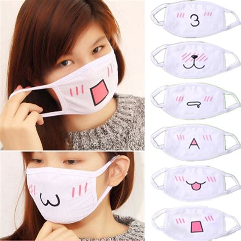 Buy 10pcs Kawaii Anti Dust Mask Kpop Cotton Mouth Mask