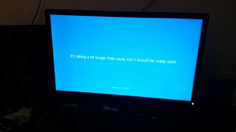 Installing Windows 10 Stuck On Its Taking A Bit Longer Than