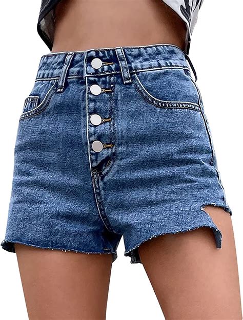 Ripped Jeans Shorts Womens Hole Summer Hotpants Denim Shorts Womens