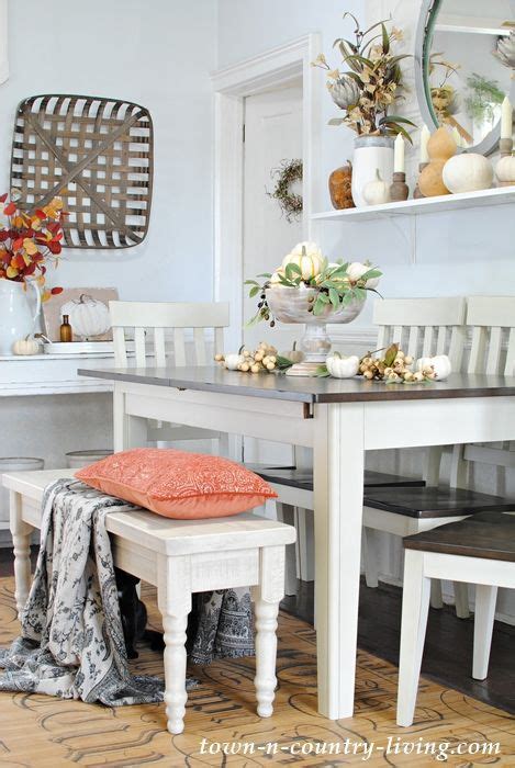 A Farmhouse Dining Table for an Awkward Room | Large wall decor living