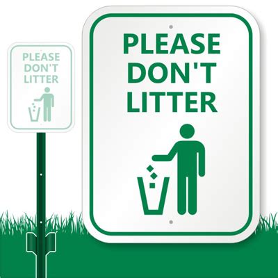 Huwag, palannga, pagkukulang, huwag magkalat, ipagdasal info. Do Not Litter Sign - Please Do Not Litter Sign, SKU: K-7354