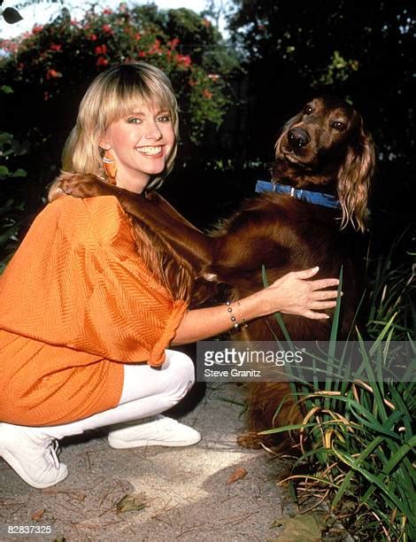 Olivia Newton John Home Shoot Photos And Premium High Res Pictures
