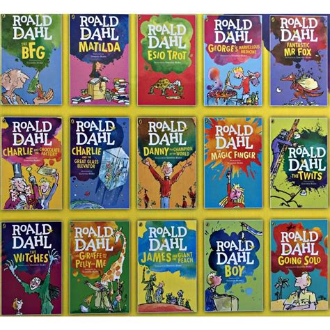 Possibly the only roald dahl book whose plot could actually happen. New Roald Dahl Collection - 15 Books - 童夢書室｜HK iBookshop