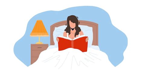 Belle Jeune Femme Lisant Un Livre Sur Le Canapé Intérieur De La Dame Et De La Maison Fille