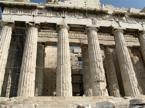 15 Rarely Seen Details Of The Parthenon Archdaily