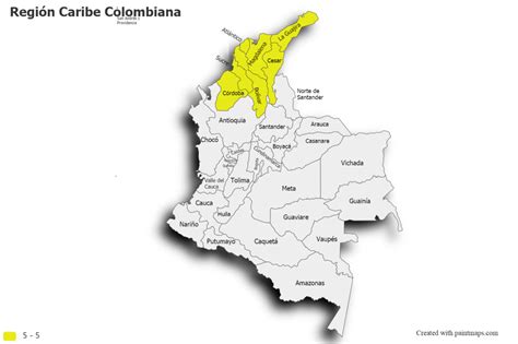 Regi N Caribe Colombiana Diagram Quizlet