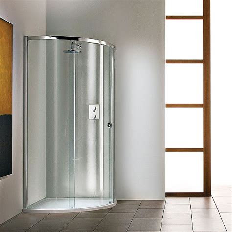 Matki Radiance Curved Corner Shower Enclosure With Integrated Tray Shower Enclosures Cp Hart