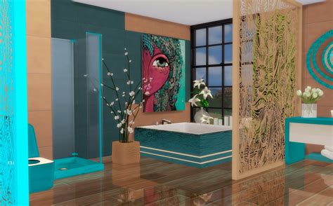 Bathroom Altea Sims 4 Custom Content