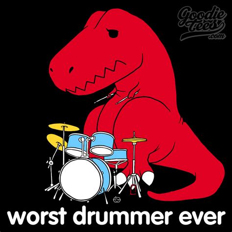 Worst Drummer Ever Sad T Rex T Rex S Short Arms Know Your Meme