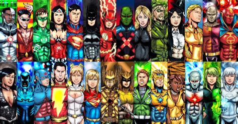 Ligas De Heroes Dc Comics Poster Hero Poster Justice League