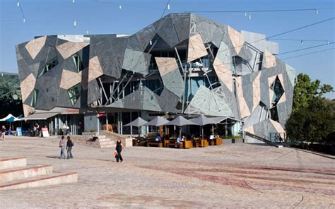 Federation Square In Melbourne Australia Designed By Lab Architecture