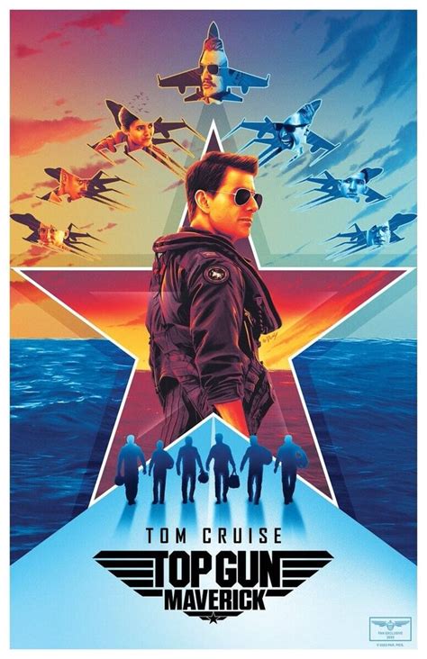 Top Gun Maverick 11x17 Original Promo Movie Poster Le Mint Fan
